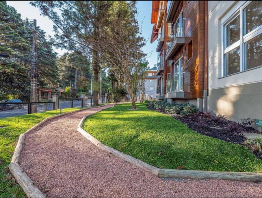 Luxuoso Apartamento Em Gramado - 2 Suites Esterno foto
