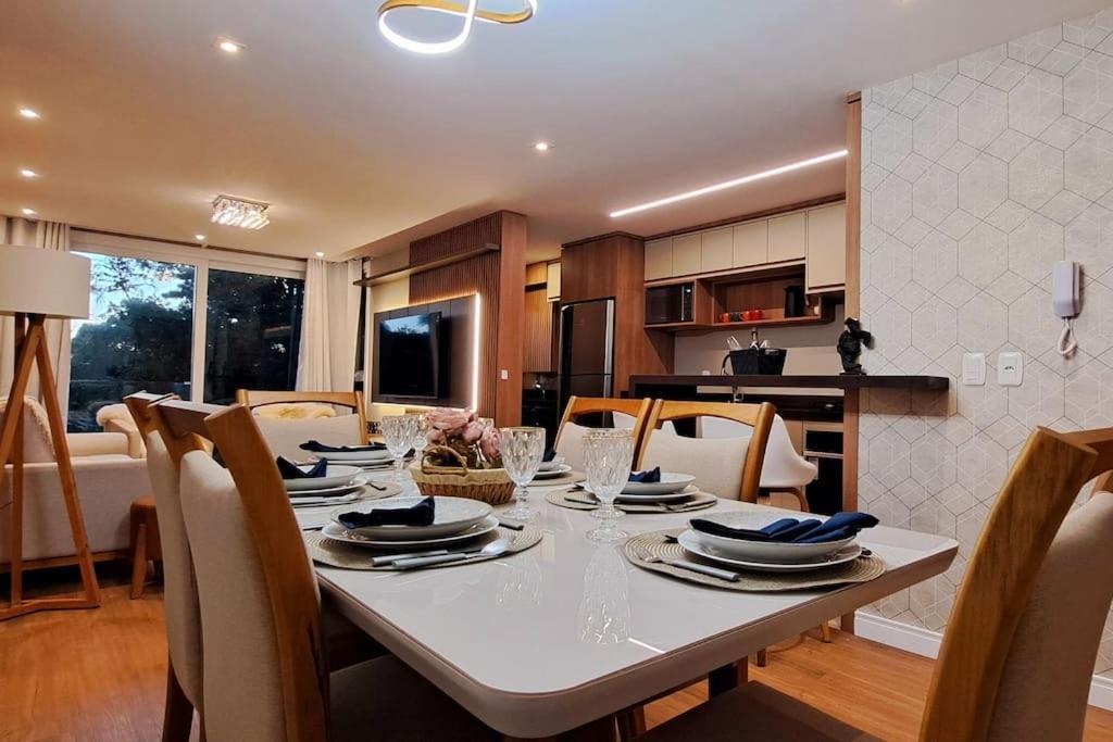 Luxuoso Apartamento Em Gramado - 2 Suites Esterno foto